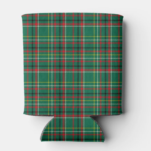 Christmas Plaid Green Pattern-23914 Blikjeskoeler (Achterkant)