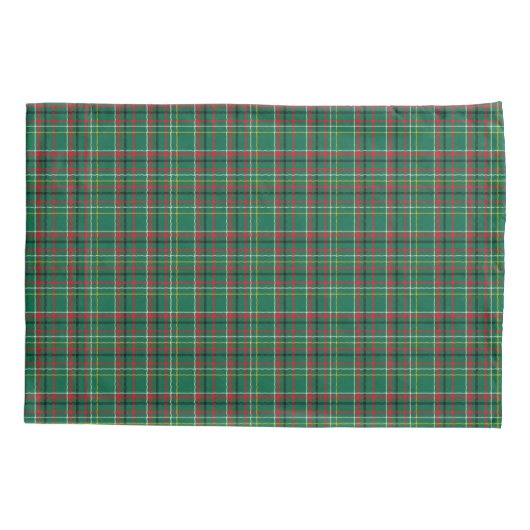 Christmas Plaid Green Pattern-23914 Kussensloop (Achterkant)