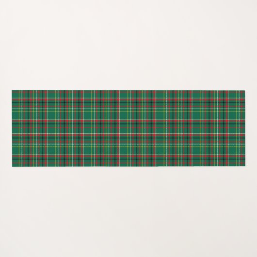 Christmas Plaid Green Pattern-23914 Yogamat (Achterkant (horizontaal))