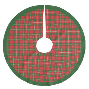 Christmas Plaid Iers Rood Kerstboom Rok