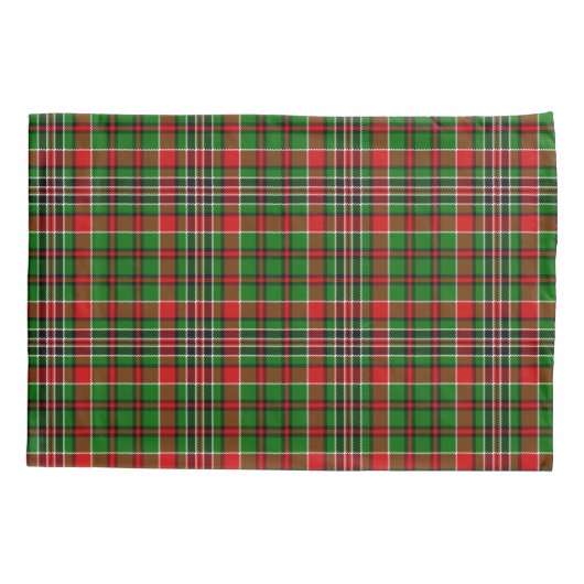 Christmas Plaid Kussensloop (Achterkant)
