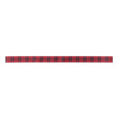 Christmas Plaid Pattern Satijnen Lint (Voorkant)