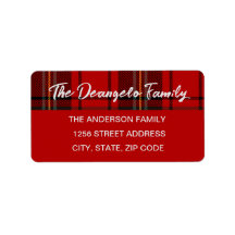 Christmas Plaid Red Green