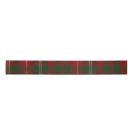 Christmas Plaid Ribbon Satijnen Lint (Voorkant)