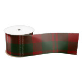 Christmas Plaid Ribbon Satijnen Lint (Spoel)