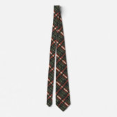 Christmas Plaid-Stropdas Stropdas (Achterkant)