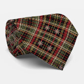 Christmas Plaid-Stropdas Stropdas (Opgerold)