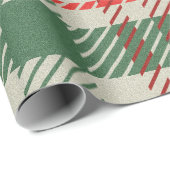 Christmas Plaid Tartan Pattern Cadeaupapier (Rol Hoek)
