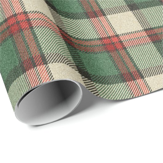 Christmas Plaid Tartan Pattern Cadeaupapier