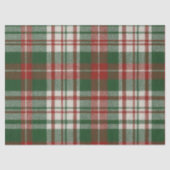 Christmas Plaid Tissuepapier (Voorkant)