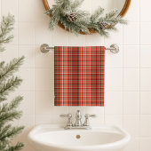 Christmas Plaid Towel Cozy Gift for Holiday Cheer Bad Handdoek