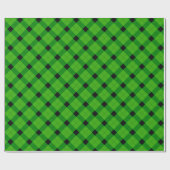 Christmas plaid Wrapping Paper Cadeaupapier (Vlak)