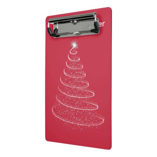 Christmas Planner: Holiday Organizer Notebook Mini Klembord (Angled2)