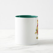 Christmas Poinsettia Bells Mok (Midden)