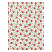 Christmas Poinsettia Flowers – Kitchen Decor Tafelkleed (Voorkant)