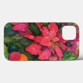 Christmas Poinsettia Originele Waterverf Schilderi Case-Mate iPhone Case (Achterkant (horizontaal))
