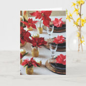 ***CHRISTMAS POINSETTIA** WENST VOOR ÉÉN EN ALLEMA KAART (Gele Bloem)