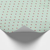 Christmas Polka Dot Poke Polkadot inpakpapier (Hoek)