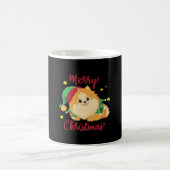 Christmas Pomeranian Merry Xmas Essential T-Shirt Koffiemok (Center)