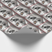 Christmas Pony and Bunny beroemd gemaakt door A Ba Cadeaupapier (Hoek)