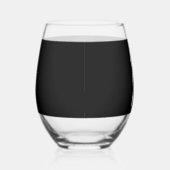 Christmas Poodle Christmas Tree Dog Puppy Watercol Wijnglas Zonder Voet (Rechts)