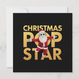 Christmas Pop Star Schattigee & kleurrijke vakanti Kaart