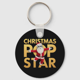 Christmas Pop Star Schattigee & kleurrijke vakanti Sleutelhanger