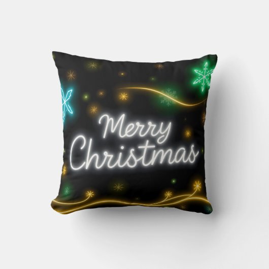 Christmas Popular Neon Holiday Collectie Kussen (Voorkant)