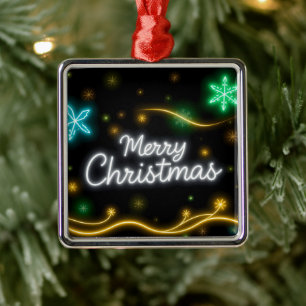 Christmas Popular Neon Holiday Collectie Metalen Ornament