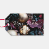 Christmas Potpourri (personaliseren) Tweezijdig Cadeaulabel (Achterkant Horizontaal)