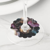 Christmas Potpourri (personaliseren) Tweezijdig Wijnglaslabel (Dichtbij)