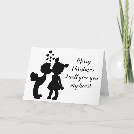 ***CHRISTMAS*** PRECIES GIFT...MIJN LIEFJE!!!! FEESTDAGEN KAART (Voorkant)