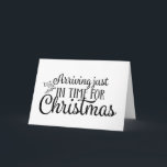 Christmas Pregnancy Announcement Baby Due December Kaart<br><div class="desc">The most magical gift won’t be under the tree this year… This Christmas pregnancy announcement card is the perfect way to share your exciting news — a little one arriving right around Christmas time. Whether you’re surprising grandparents, family, or close friends, this card turns your announcement into a moment they’ll...</div>