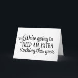 Christmas Pregnancy Announcement Baby Due December Kaart<br><div class="desc">The most magical gift won’t be under the tree this year… This Christmas pregnancy announcement card is the perfect way to share your exciting news — a little one arriving right around Christmas time. Whether you’re surprising grandparents, family, or close friends, this card turns your announcement into a moment they’ll...</div>