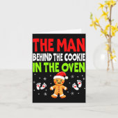 Christmas Pregnancy The Man Behind The Cookie In T Kaart (Gele Bloem)