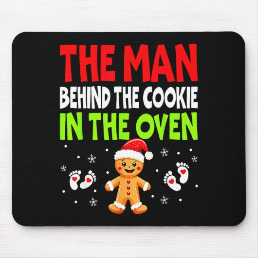 Christmas Pregnancy The Man Behind The Cookie In T Muismat (Voorkant)