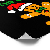 Christmas Pregnancy The Man Behind The Cookie In T Poster (Hoek)