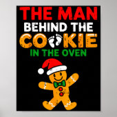 Christmas Pregnancy The Man Behind The Cookie In T Poster (Voorkant)