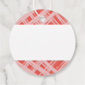 CHRISTMAS PRESENT leuke typografie dit seizoen Bedankjes Labels (Achterkant)