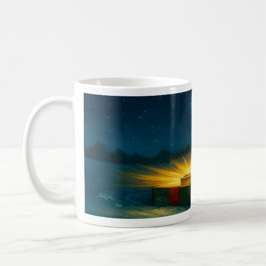 Christmas Present Mug Koffiemok (Links)