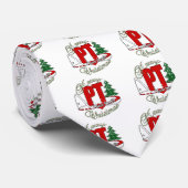 CHRISTMAS PT Physical Therapist Stropdas (Opgerold)