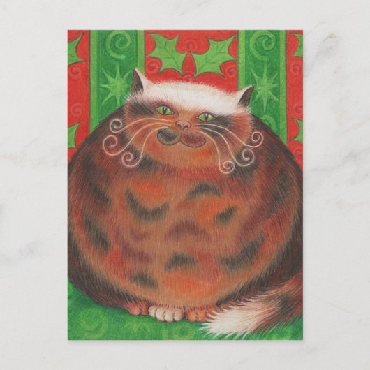 Christmas Pud briefkaart (Voorkant)