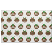 Christmas Pudding Custom Craft Fabric Stof (Fat Quarter)