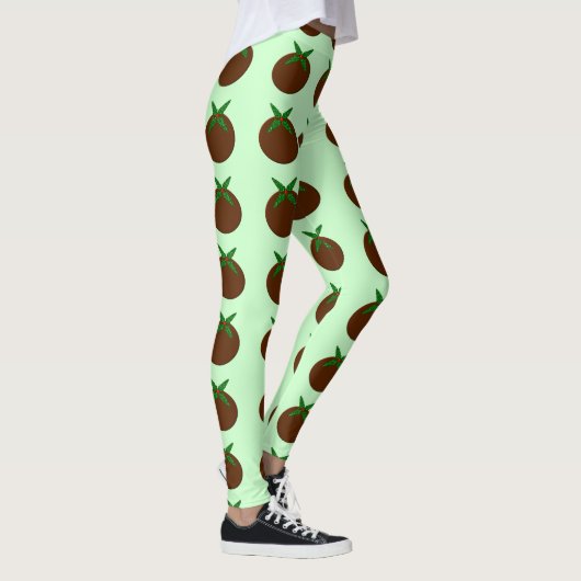 Christmas Pudding Leggings (Rechts)