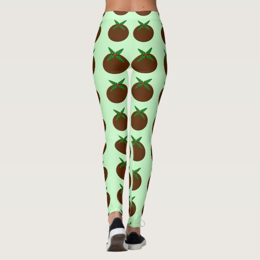 Christmas Pudding Leggings (Achterkant)
