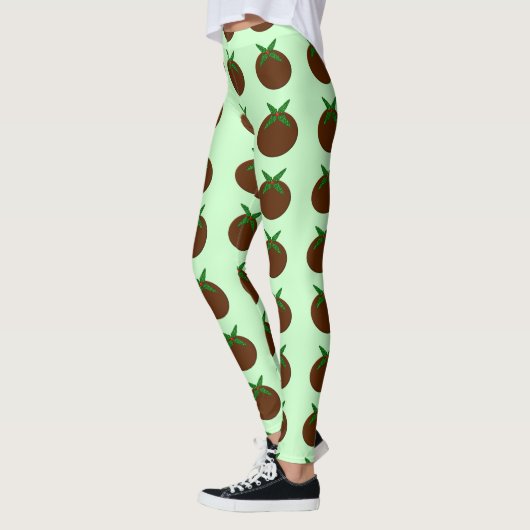 Christmas Pudding Leggings (Links)