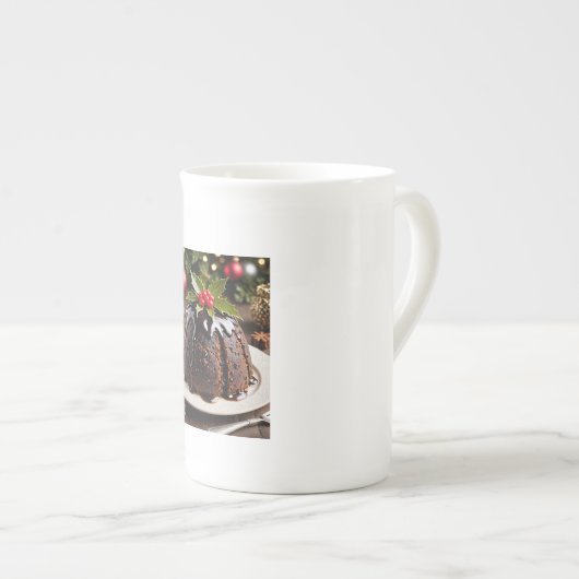 Christmas pudding mok (Voorkant rechts)