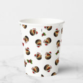 Christmas Pudding Paper Cup Papieren Bekers (Rechts)