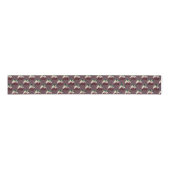 Christmas Pudding Pattern Holiday Grosgrain Lint (Voorkant)