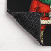 Christmas Pug Dog Funny Xmas Outfit Red Pug Snoep Muismat (Hoek)